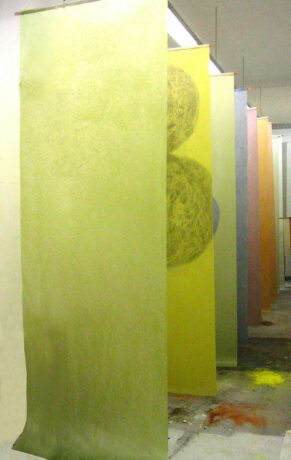 "Before contact" 300cm x 100cm, 2005